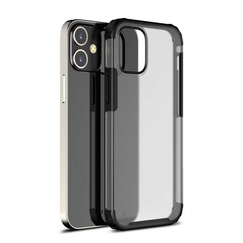 Capa Para iPhone 12 Pro Max Fosco Transparente Híbrido