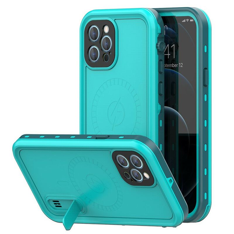 Capa Para iPhone 12 Pro Max Impermeável Com Suporte Redpepper