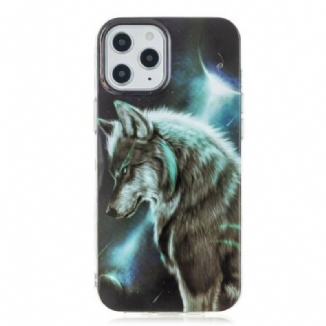 Capa Para iPhone 12 Pro Max Lobo Real