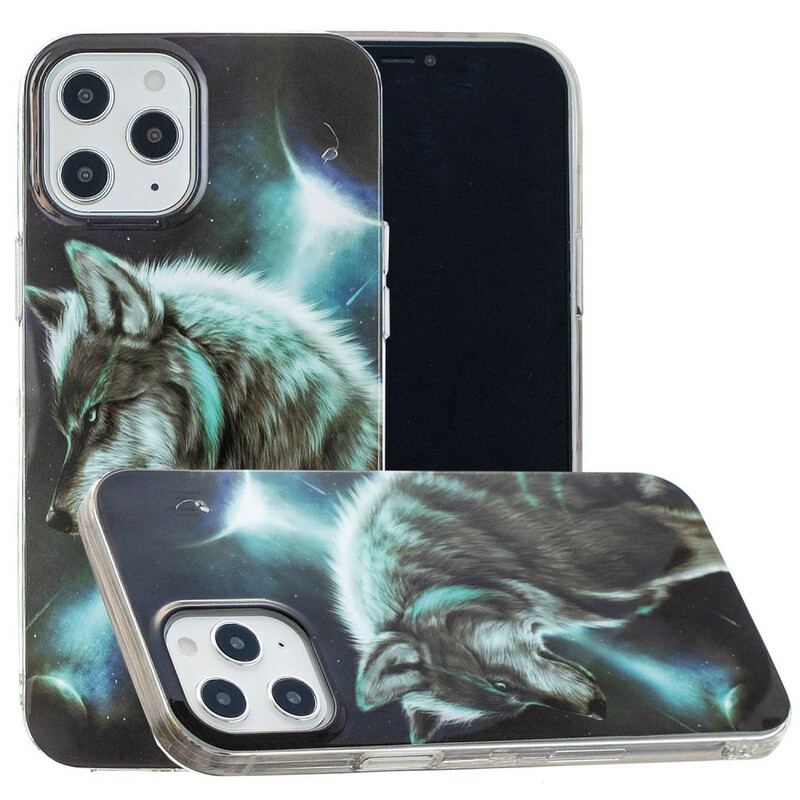 Capa Para iPhone 12 Pro Max Lobo Real