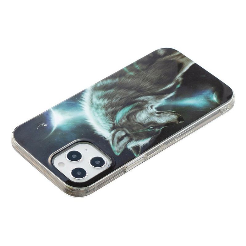 Capa Para iPhone 12 Pro Max Lobo Real