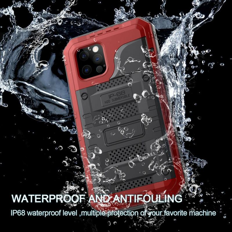 Capa Para iPhone 12 Pro Max Metal Super Resistente À Prova D'água