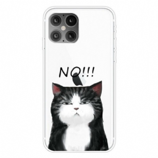 Capa Para iPhone 12 Pro Max O Gato Que Diz Não