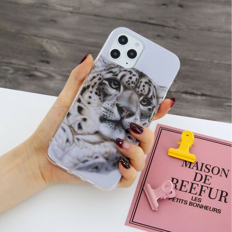 Capa Para iPhone 12 Pro Max Rei Tigre