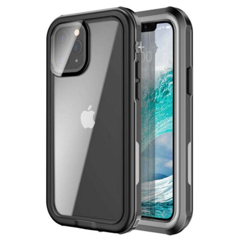 Capa Para iPhone 12 Pro Max Resistente À Água Transparente