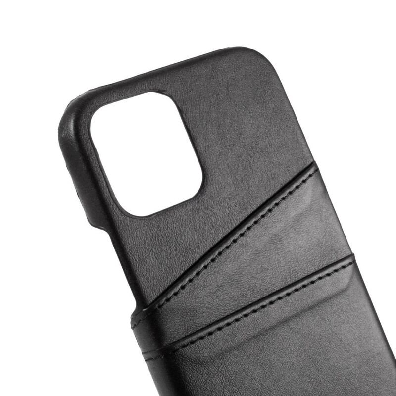 Capa Para iPhone 12 Pro Max Titular De Cartão Duplo