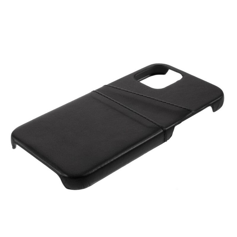 Capa Para iPhone 12 Pro Max Titular De Cartão Duplo