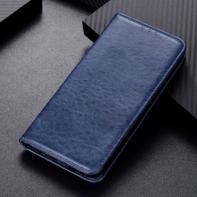 Capa De Celular Para Oppo A54 5G / A74 5G Flip Textura De Couro Dividido