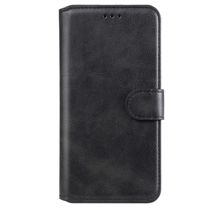 Capa Flip Para Oppo A54 5G / A74 5G Efeito Couro