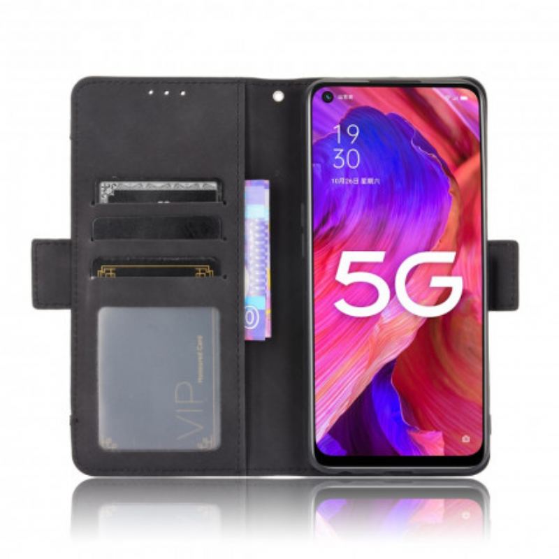 Capa Flip Para Oppo A54 5G / A74 5G Multi-card Premier Class