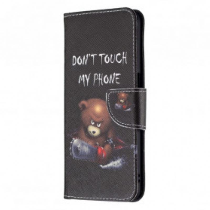 Capa Flip Para Oppo A54 5G / A74 5G Urso Perigoso