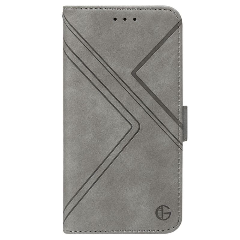 Capa Folio Para Oppo A54 5G / A74 5G Couro Sintético Rfid