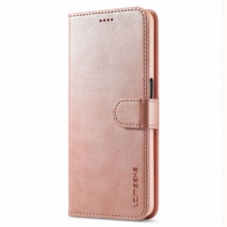 Capa Folio Para Oppo A54 5G / A74 5G Lc.imeeke Efeito Couro