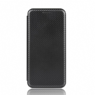 Capa De Celular Para Huawei Y5p Flip Fibra De Carbono