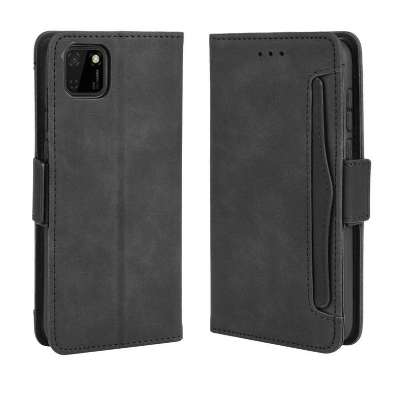 Capa De Couro Para Huawei Y5p Multi-card Premier Class