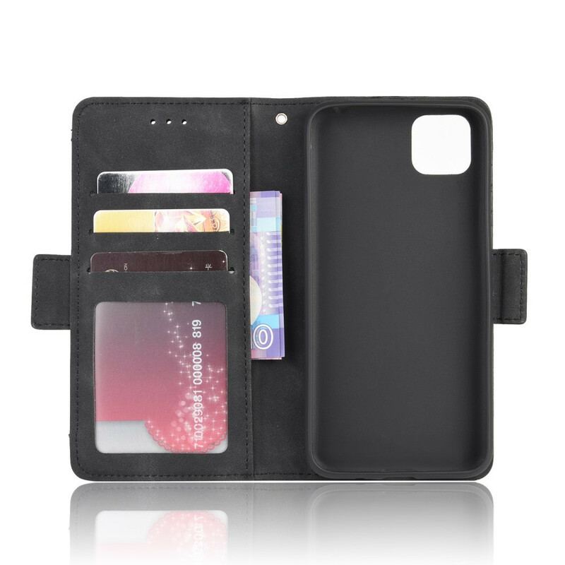 Capa De Couro Para Huawei Y5p Multi-card Premier Class