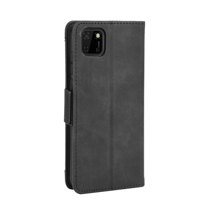 Capa De Couro Para Huawei Y5p Multi-card Premier Class