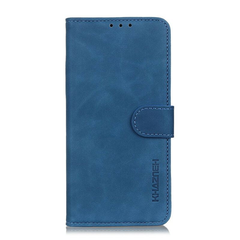 Capa Em Pele Para Huawei Y5p Efeito Couro Vintage Khazneh