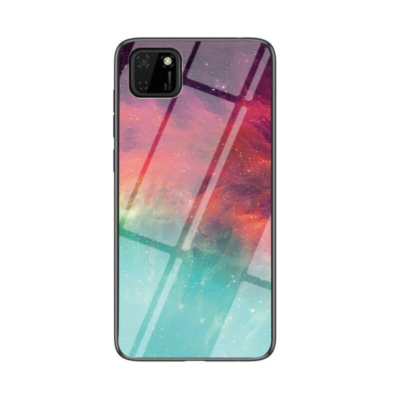 Capa Para Huawei Y5p Vidro Temperado De Cores Premium