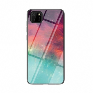 Capa Para Huawei Y5p Vidro Temperado De Cores Premium