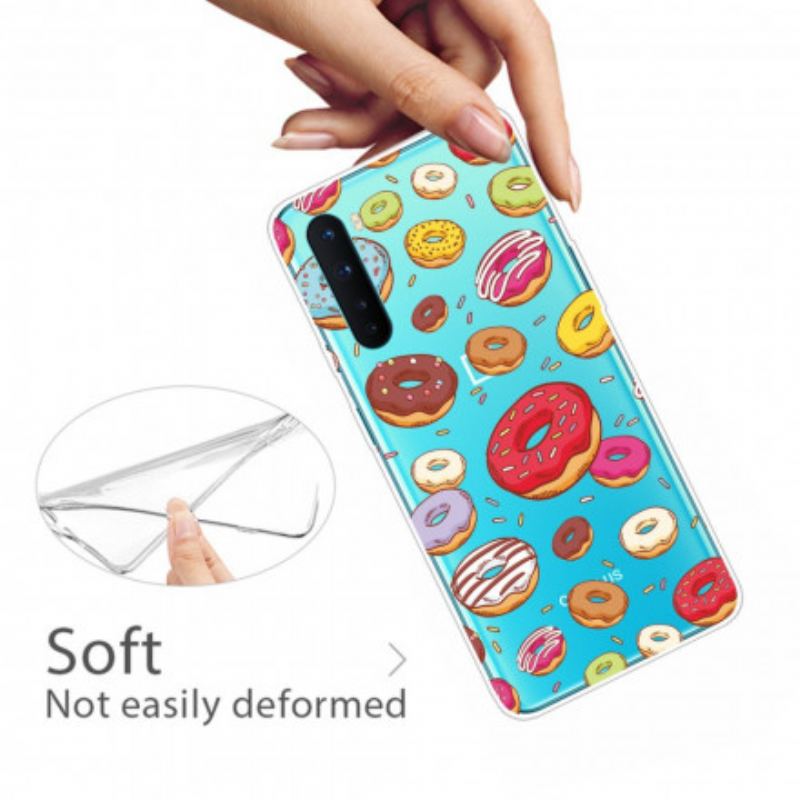 Capa De Celular Para OnePlus Nord Amo Rosquinhas