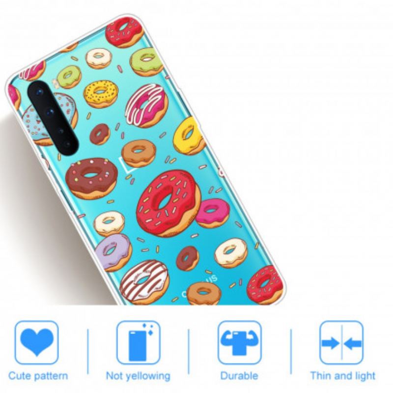 Capa De Celular Para OnePlus Nord Amo Rosquinhas