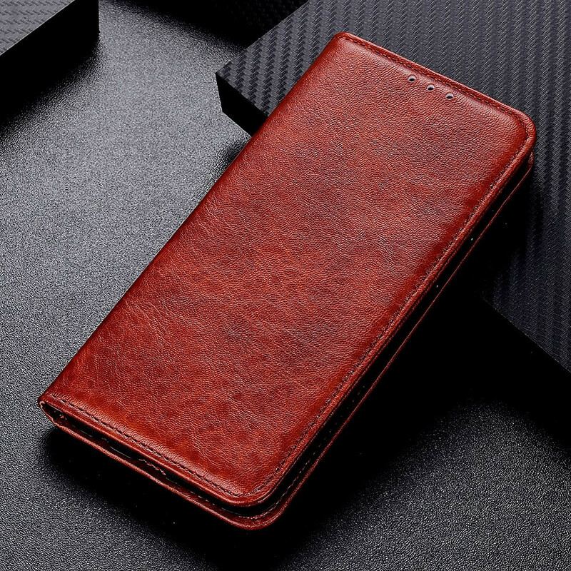 Capa De Celular Para OnePlus Nord Flip Estilo Couro Sobriedade