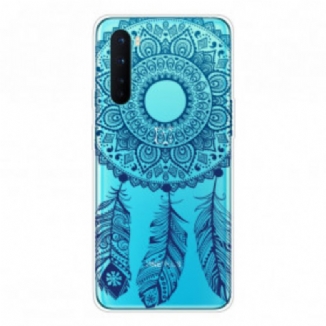 Capa De Celular Para OnePlus Nord Mandala De Flor Única