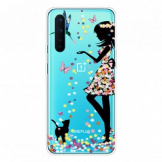 Capa De Celular Para OnePlus Nord Mulher Mágica