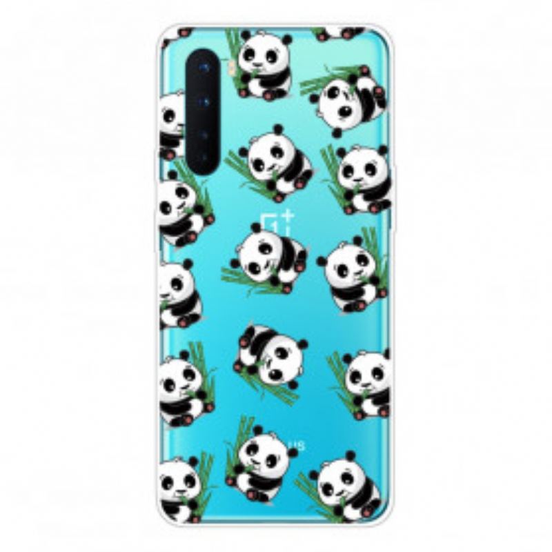 Capa De Celular Para OnePlus Nord Pequenos Pandas