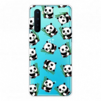 Capa De Celular Para OnePlus Nord Pequenos Pandas