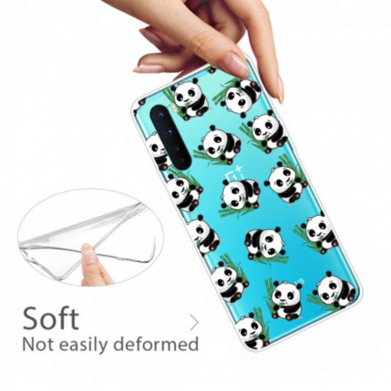 Capa De Celular Para OnePlus Nord Pequenos Pandas