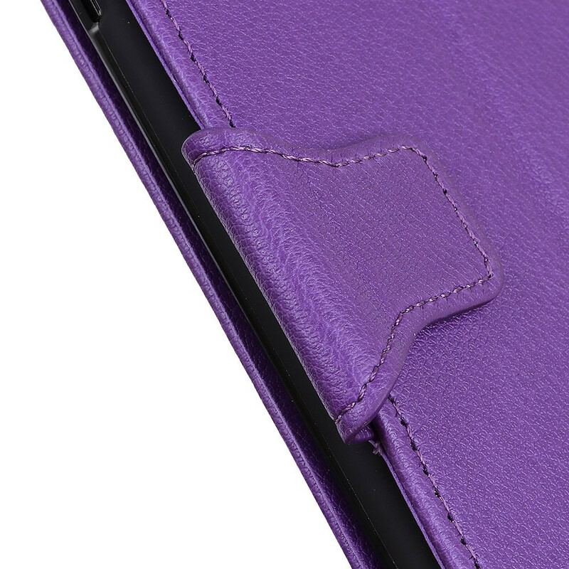 Capa De Couro Para OnePlus Nord Estilo Couro Lichia