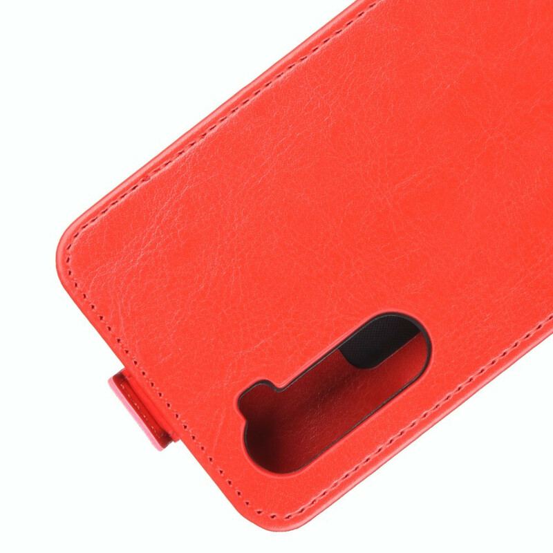 Capa De Couro Para OnePlus Nord Flip Dobrável