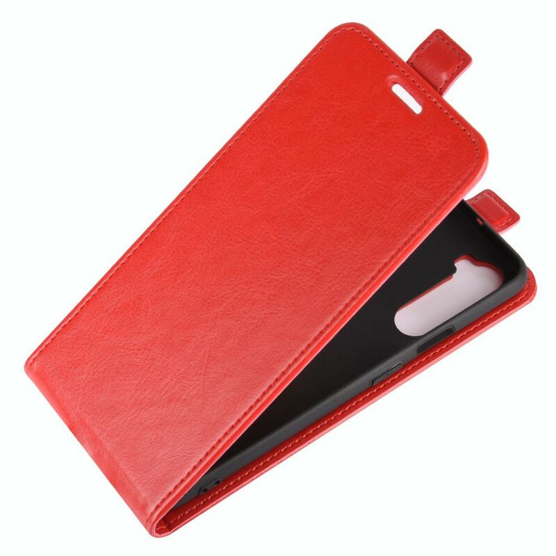 Capa De Couro Para OnePlus Nord Flip Dobrável