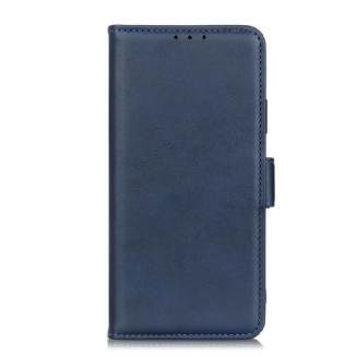 Capa Em Pele Para OnePlus Nord Flip Aba Dupla