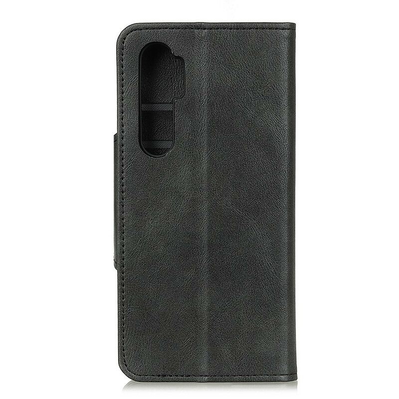 Capa Flip Para OnePlus Nord Botão Decorativo De Couro Sintético