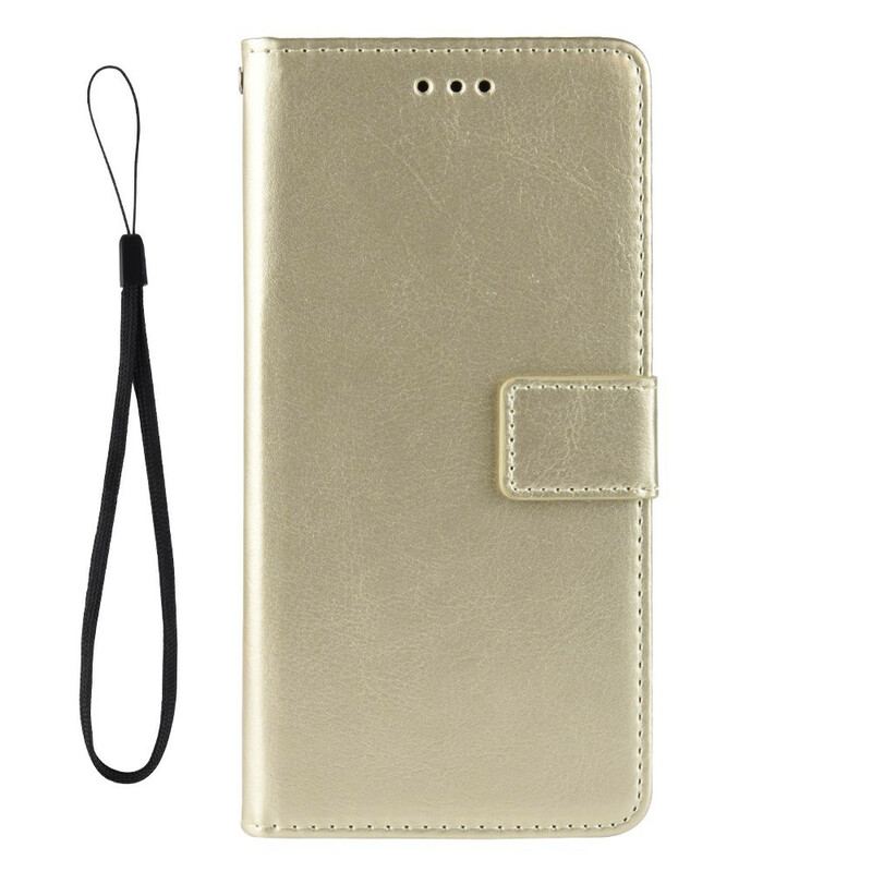 Capa Flip Para OnePlus Nord Couro Falso Chamativo