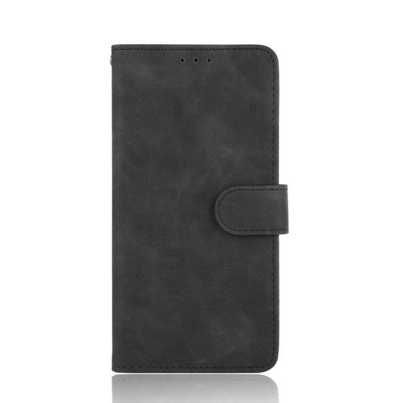 Capa Flip Para OnePlus Nord Efeito De Couro De Toque Suave