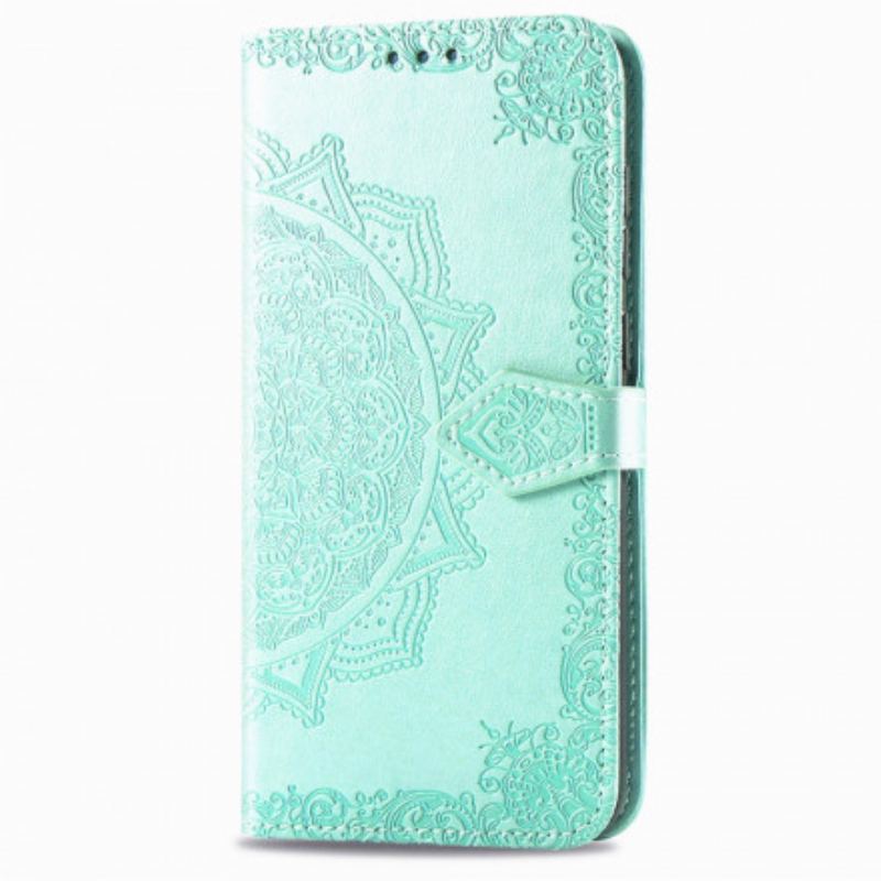 Capa Flip Para OnePlus Nord Mandala Idade Média