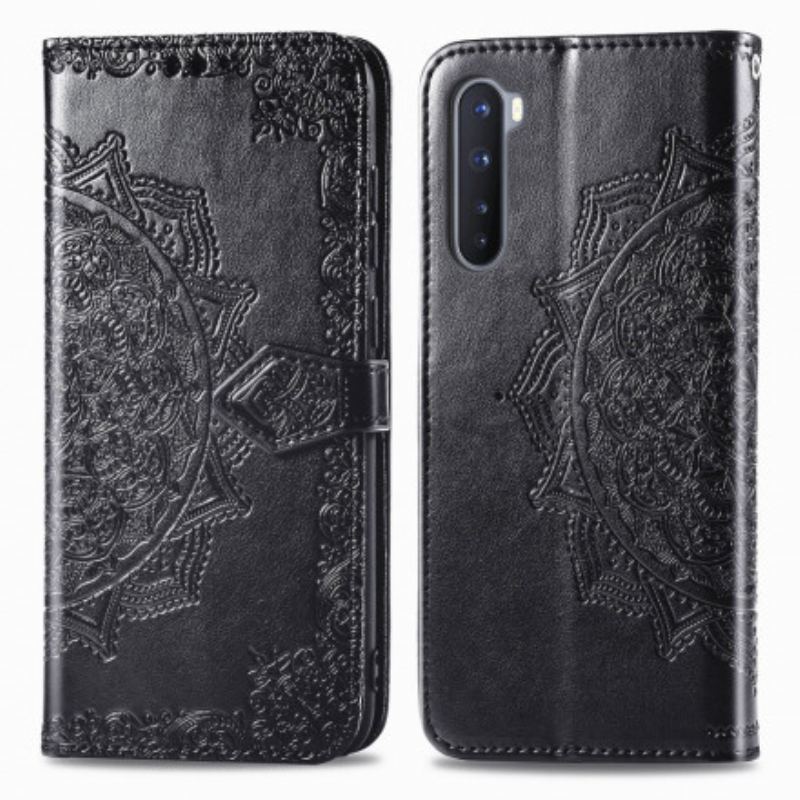 Capa Flip Para OnePlus Nord Mandala Idade Média