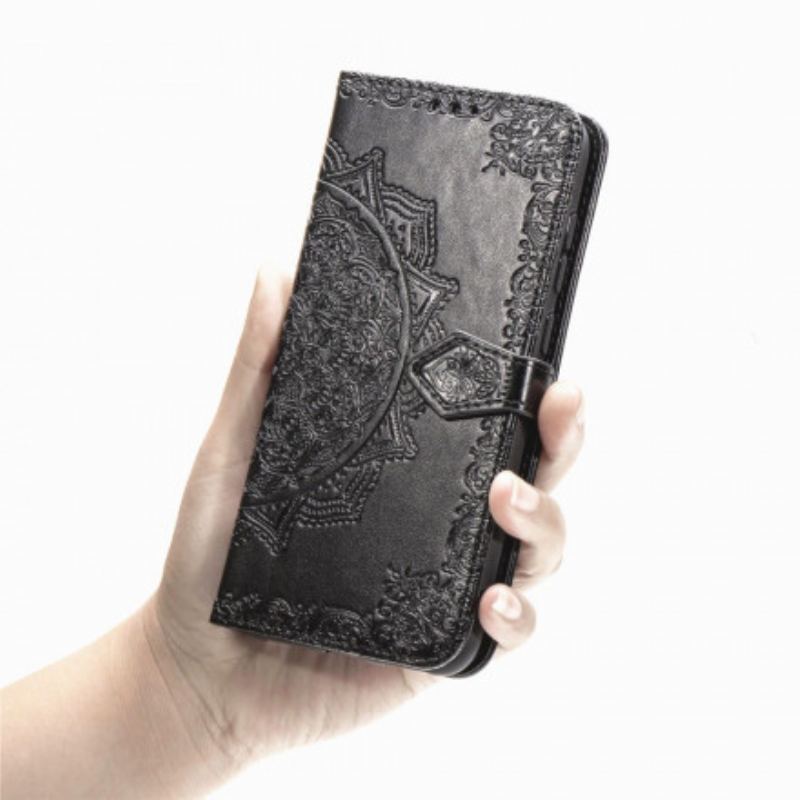 Capa Flip Para OnePlus Nord Mandala Idade Média