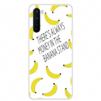 Capa Para OnePlus Nord Dinheiro Banana Transparente