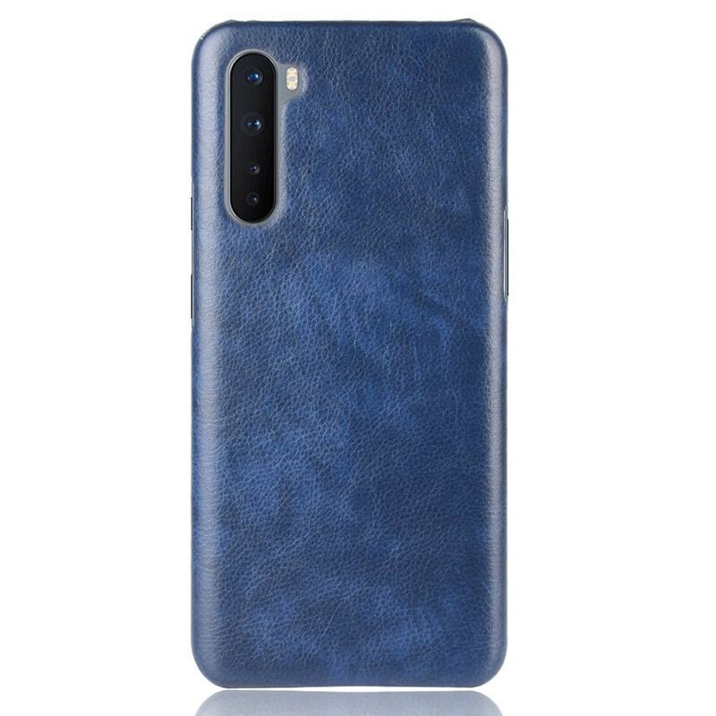 Capa Para OnePlus Nord Efeito Couro De Desempenho Lichia