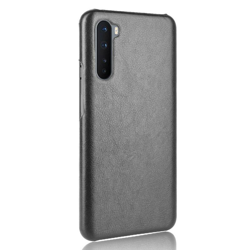 Capa Para OnePlus Nord Efeito Couro De Desempenho Lichia