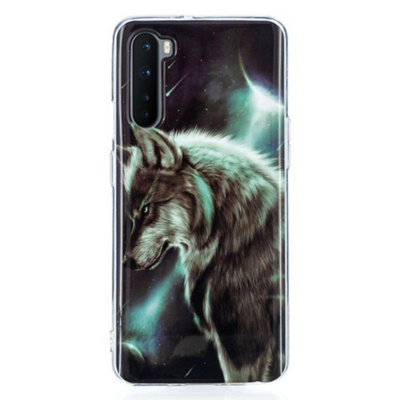 Capa Para OnePlus Nord Lobo Real