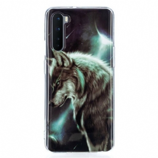 Capa Para OnePlus Nord Lobo Real