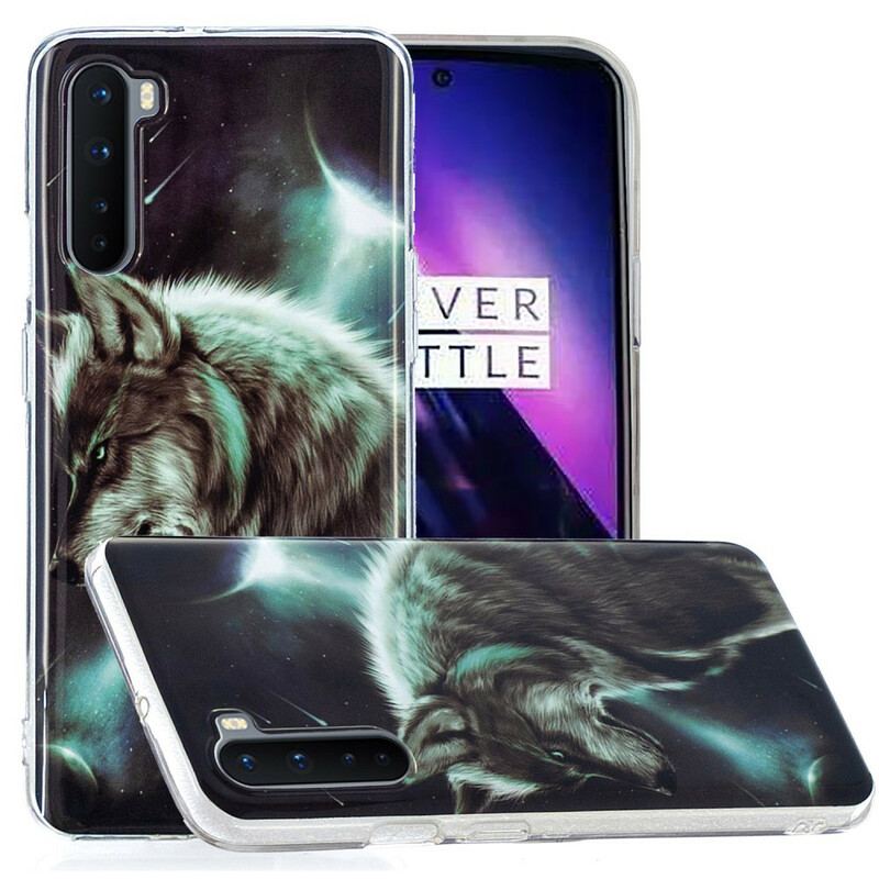 Capa Para OnePlus Nord Lobo Real