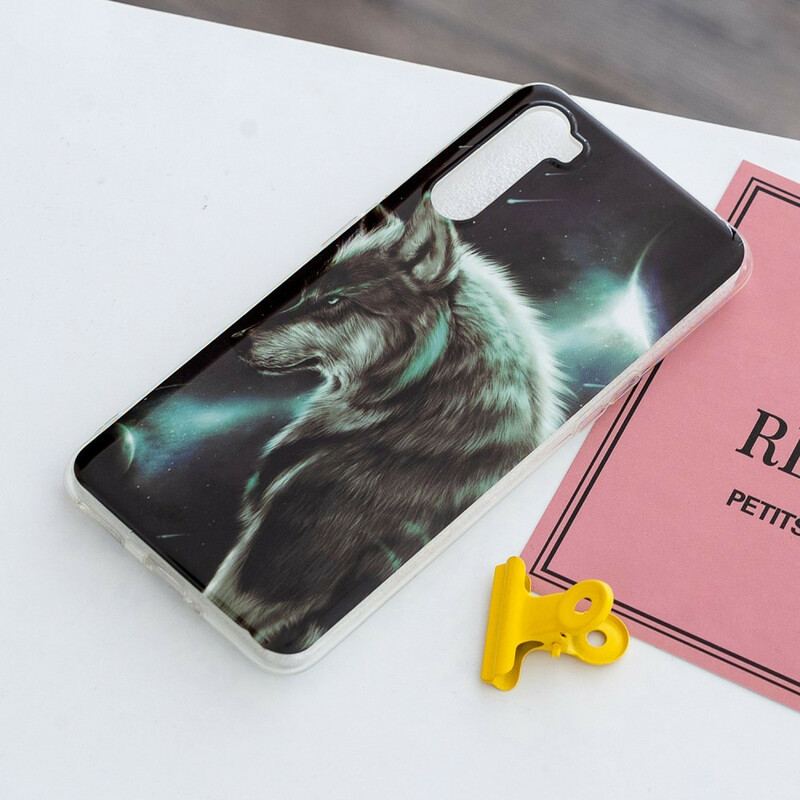 Capa Para OnePlus Nord Lobo Real