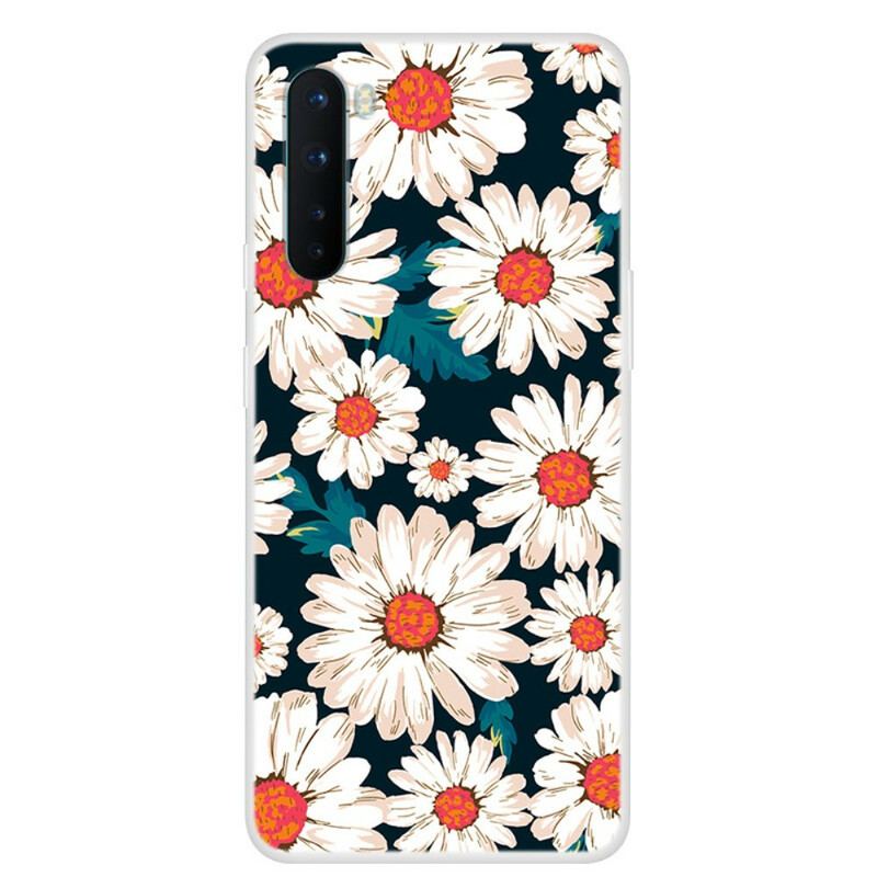 Capa Para OnePlus Nord Margaridas